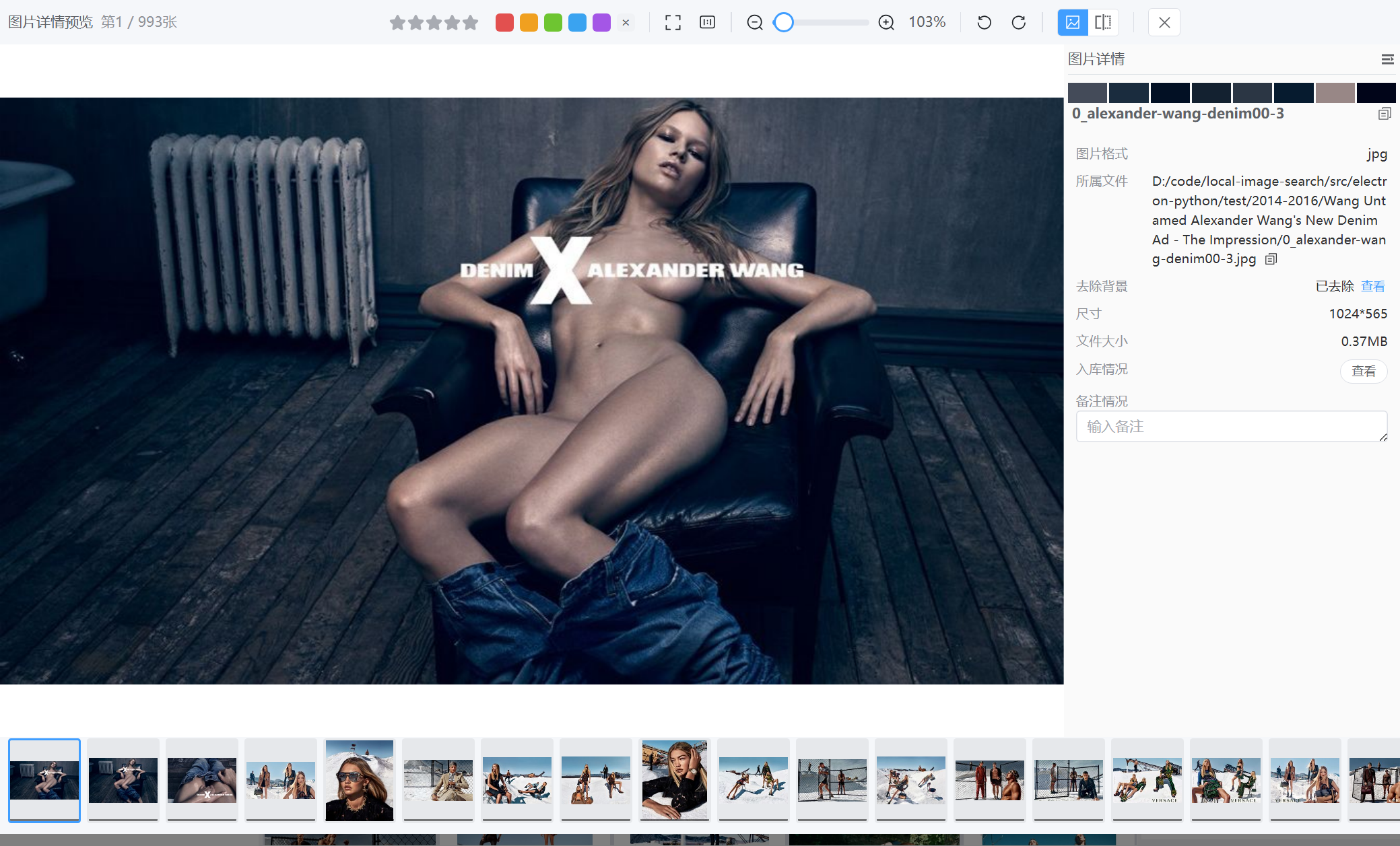 Preview Files, Image Details, and Videos