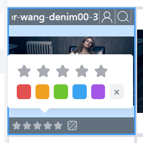 Set Ratings and Color Labels
